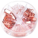 Deli Rose Gold asztali kerek 72db kiegészítő készlet (DEL78553)