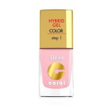 DELIA COSMETICS Delia hybrid gel pasztell rózsaszín színű körömlakk 11ml 04