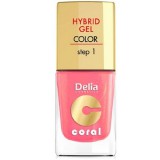 DELIA COSMETICS Delia hybrid gel pink csillámos színű körömlakk 11ml 16