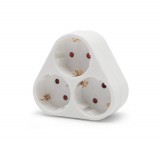 Delight 05701 3-as fali elosztó - földelt