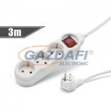 DELIGHT 20222 3-as elosztó