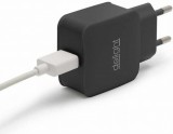 DELIGHT 55045 USB hálózati töltő 2.1A fekete 55045-1BK