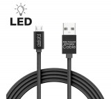 Delight 55442M-BK Adatkábel - MicroUSB