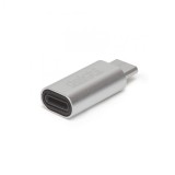 DELIGHT 55448B USB Type-C - iPhone Lightning adapter ezüst