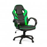 Delight Bemada gaming szék fekete-zöld (BMD1109GR) (BMD1109GR) - Gamer Szék