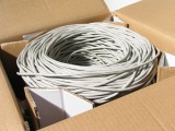 Delight CAT5e U-UTP Installation cable 305m Grey (20018)