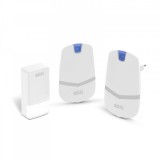 DeLight Digitális elem- és vezeték nélküli csengő - Kinetic (55342WH-2)