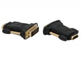 Delight DVI-I (Dual Link) (24+1) - HDMI Adapter  Black 05740