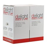 DELIGHT FTP Cat.5e CCA patch kábel 305m 20046
