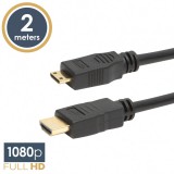 Delight Mini HDMI kábel • HDMI dugó - mini HDMI dugó 2 m