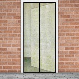 Delight Szúnyogháló függöny ajtóra mágneses 100 x 210 cm Virág mintás