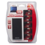 Delight Univerzális 90W laptop/notebook töltő adapter tápkábellel (Újracsomagolt) (55360_UCS)