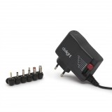 Delight Univerzális adapter 3-12V • 1A • 12W 6 DC dugó