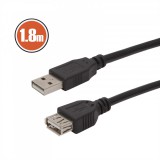 Delight USB hosszabbító A aljzat - A dugó 1,8m
