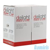 Delight UTP CAT6 305m Fali kábel