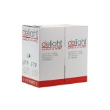 Delight UTP CAT6 fali kábel dobozos (305m)