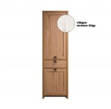 Délity Bútor Farmer MR-3A B/J keskeny, polcos, fiókos szekrény - világos monaco tölgy