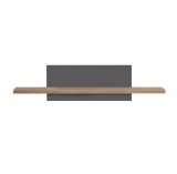 Délity Bútor JOY J7 fali polc - spanyol tölgy / fényes antracit