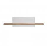 Délity Bútor JOY J7 fali polc - spanyol tölgy / fényes fehér