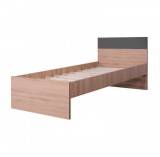 Délity Bútor JOY SA-90 ágy - fényes antracit