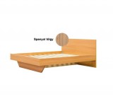 Délity Bútor Mozaik SA-140 ágy - spanyol tölgy