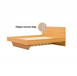 Délity Bútor Mozaik SA-180 ágy - világos sonoma tölgy