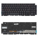 Dell 0GDN50 gyári új (US angol) magyarított fekete háttérvilágított laptop billentyűzet, keret nélkül