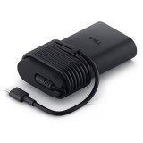 Dell 100W USB-C laptop töltő, Power Delivery 3.0, eredeti, dobozos, tápkábellel, fekete - 450-BFJH