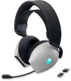Dell AW720H Alienware Dual-Mode Wireless Gaming Headset Lunar White 545-BBFD