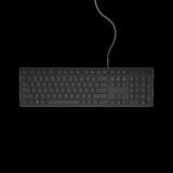 DELL KB216 billentyűzet Univerzális USB QWERTY Nemzetközi amerikai Fekete
