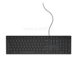 Dell KB216 Multimédia Billentyűzet USB, ENG (fekete) (580-ADGV)