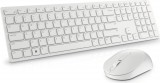 Dell km5221w wireless keyboard and mouse white us 580-akez