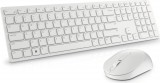 Dell KM5221W Wireless Keyboard and Mouse White US 580-AKEZ