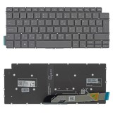 Dell NHK4K gyári új magyar háttérvilágításos szürke laptop billentyűzet, keret nélkül