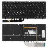 Dell RMN4V gyári új magyar fekete, háttérvilágításos laptop billentyűzet, keret nélkül