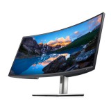 DELL SNP DELL LCD Monitor 34" U3421WE, 3440x1440, 1000:1, 300cd, 8ms, HDMI, Display Port, USB-C, ezüst (210-AXQL ) - Monitor