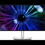 DELL UltraSharp U2424HE számítógép monitor 60,5 cm (23.8") 1920 x 1080 pixelek Full HD LCD Fekete, Ezüst (210-BKJF)