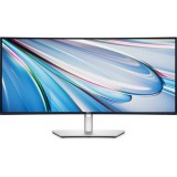 DELL UltraSharp U3425WE számítógép monitor 86,7 cm (34.1") 3440 x 1440 pixelek Wide Quad HD LCD Fekete, Ezüst