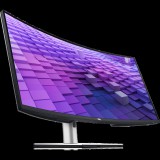 DELL UltraSharp U3824DW LED display 95,2 cm (37.5") 3840 x 1600 pixelek Wide Quad HD+ LCD Fekete, Ezüst (DELL-U3824DW)