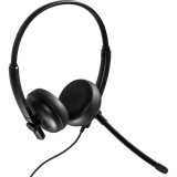 DELL WH125 Vezetékes USB C Fekete Headset