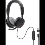 DELL WH5024 vezetékes headset fekete (520-BBGQ) (520-BBGQ)