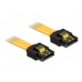 DeLOCK 0.2m SATA Cable SATA kábel 0,2 M Sárga