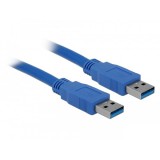 DeLOCK 0.5m USB 3.0 USB kábel 0,5 M USB 3.2 Gen 1 (3.1 Gen 1) USB A Kék