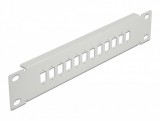 Delock 10 optikai szálas patch panel 12 portos SC Simplex / LC Duplex-hez 1U szürke