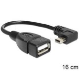 Delock 16cm USB mini apa - USB 2.0-A anya OTG kábel (DL83245)