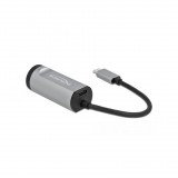 Delock 1Gb/s USB-C RJ45 hálózati adapter +Power Delivery port (64116)