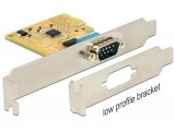 DeLock 1x Soros port bővítő kártya PCIe (89444)