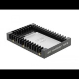 DeLock 2.5"->3.5" beépítő keret fekete (18364) (delock18364)