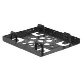 Delock 21324 2 x 2.5" - 3.5" fekete alumínium beépítő keret (DL21324)