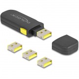 DeLock 22031 USB-A Portvédő (4 darabos) (22031)